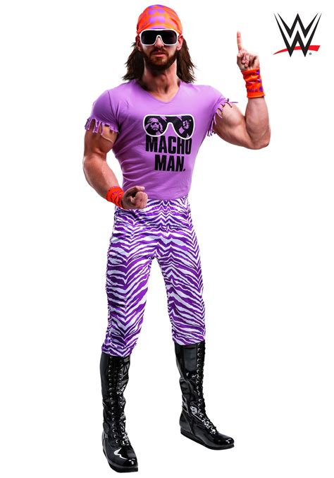 macho man costume|macho man tights.